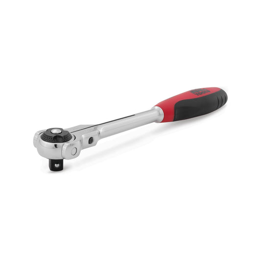 1/2" Drive Bi-Material Swivel-Head Ratchet - 12"