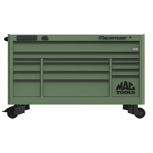 Macsimizer® 14-Drawer Workstation - Olive Green