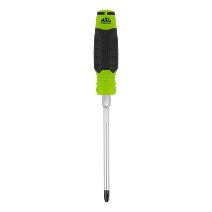 Mac-Grip Phillips Screwdriver #3-Phillips x 6" - Green