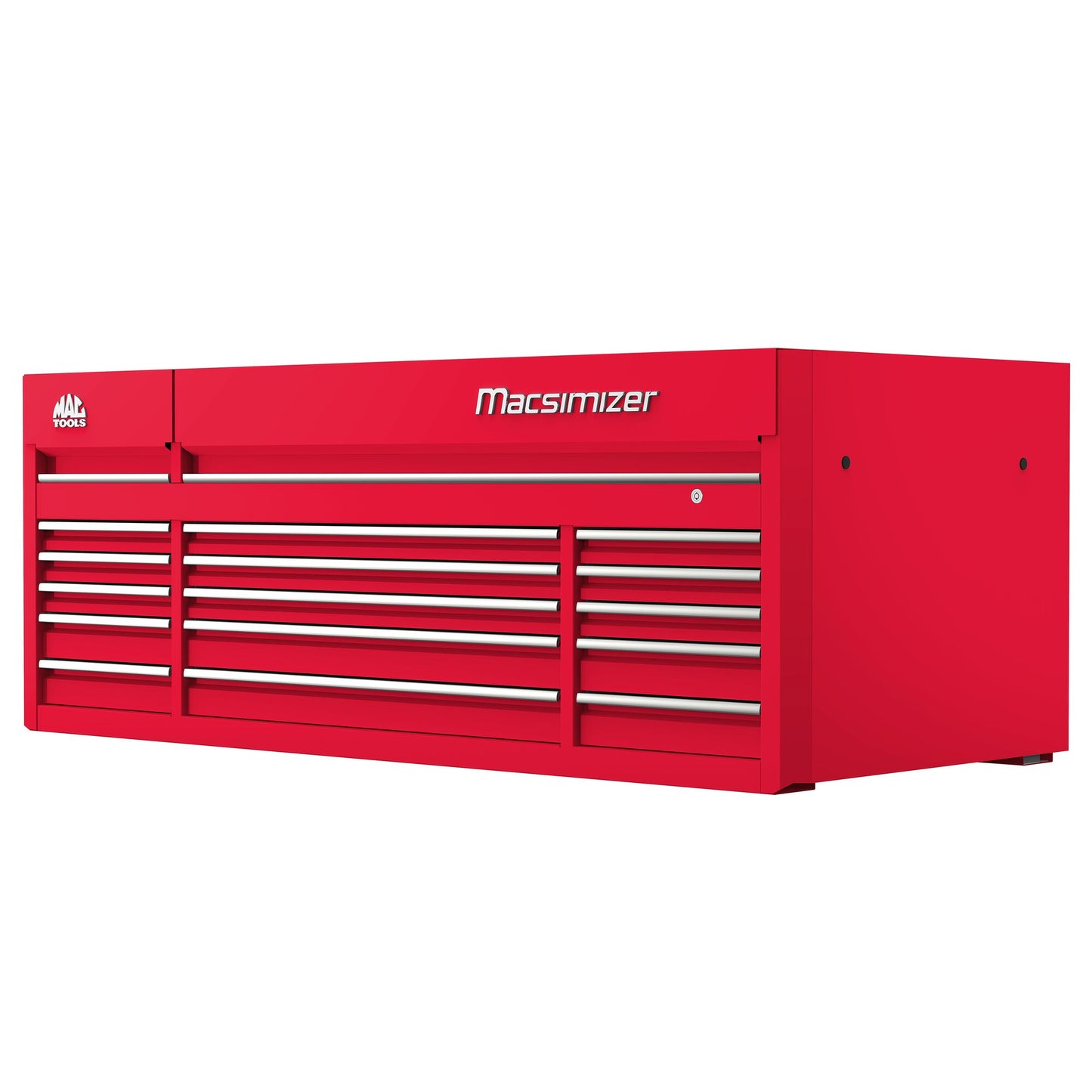 Macsimizer® 15-Drawer Top Chest - Firebrick Red