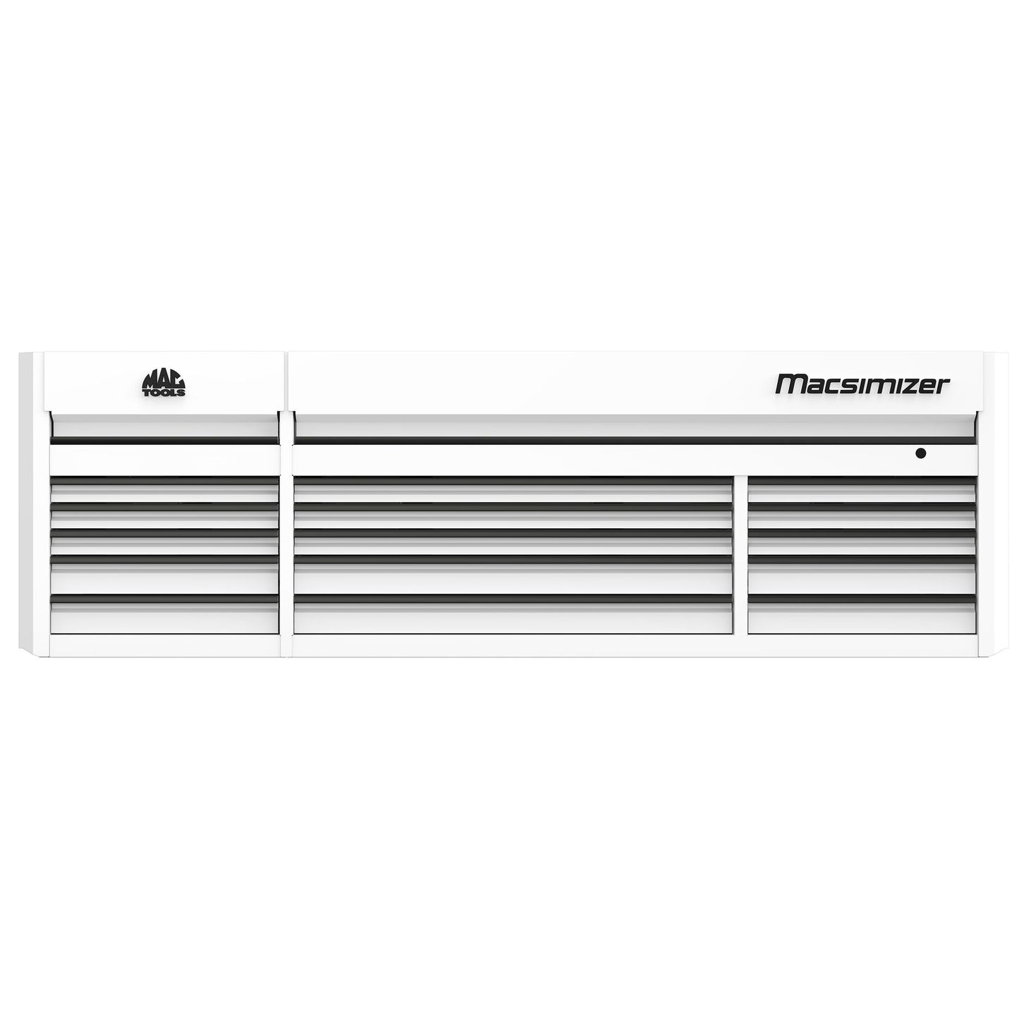 Macsimizer® 15-Drawer Top Chest - Titanium White