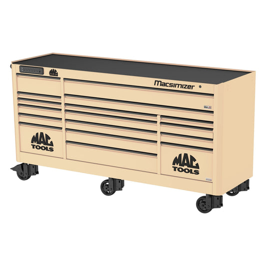 Macsimizer® 17-Drawer Workstation - Desert Tan