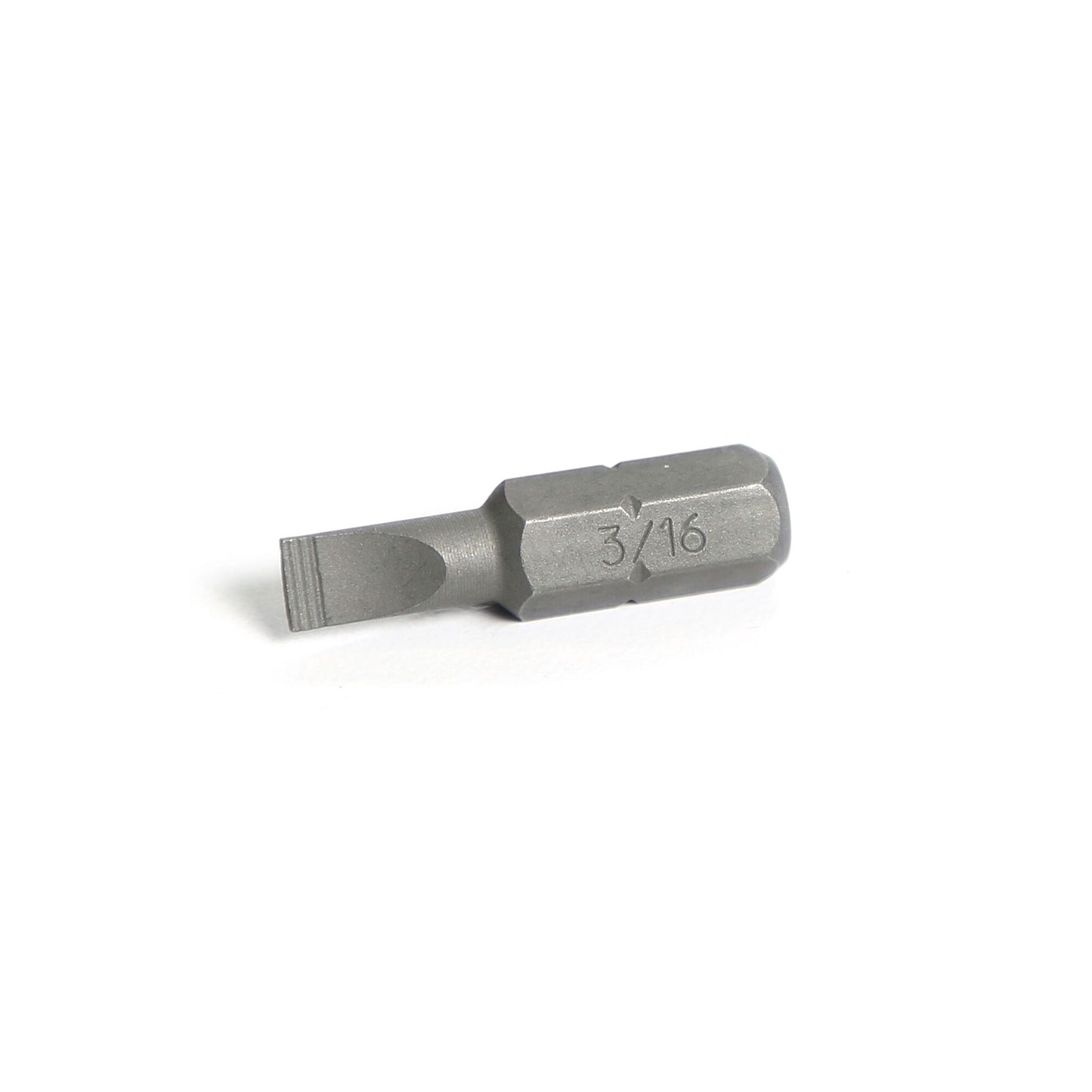 1/4" Hex Drive Slotted Bit 1" - 3/16"