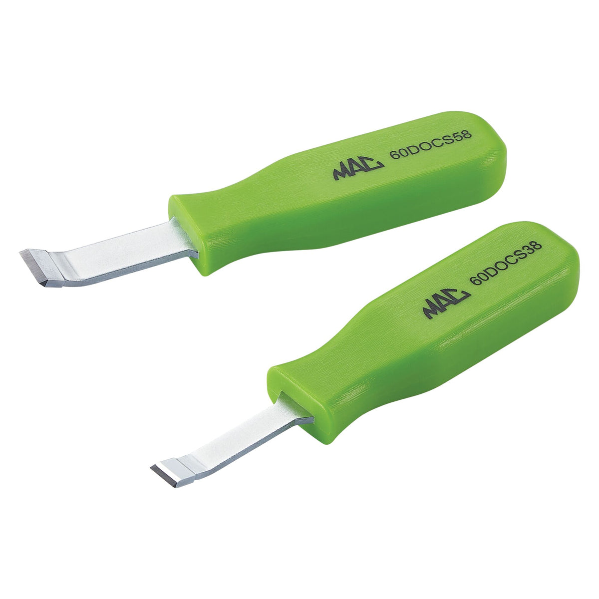 2 PC 60 Degree Offset Carbide Scrapers