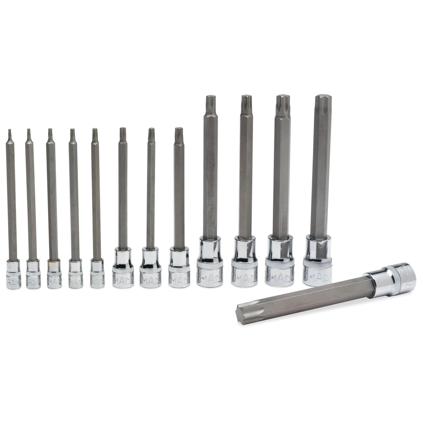 13-PC. Ensemble de tournevis longue étoile