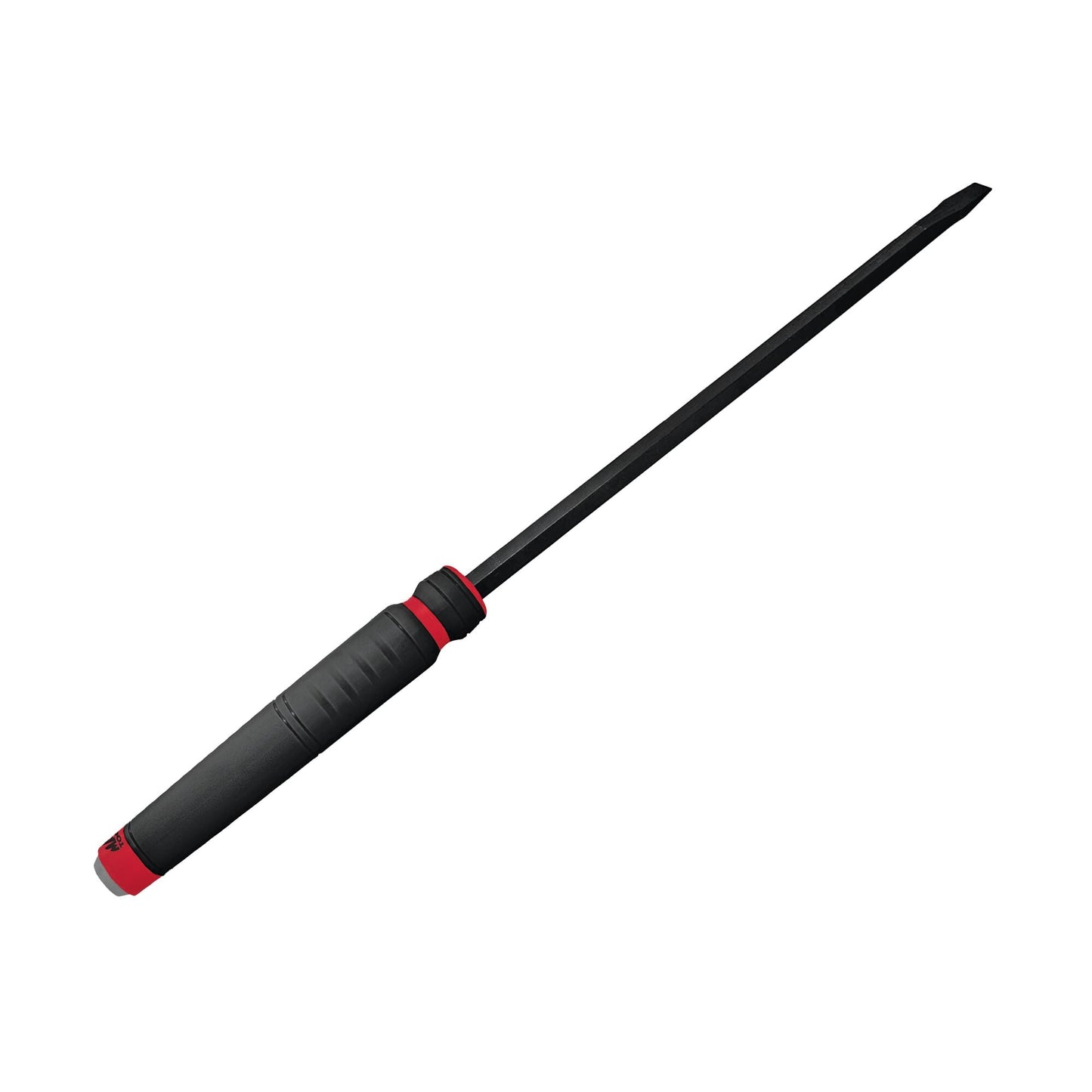 Capped Comfort-Handle 1/2" Straight-Head Pry Bar 25" Red