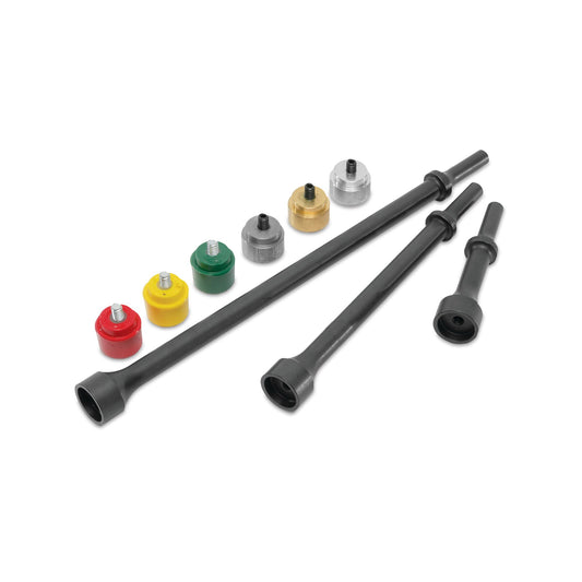 9-PC. Kit d'embouts pour marteau pneumatique .401 à pointe souple remplaçable