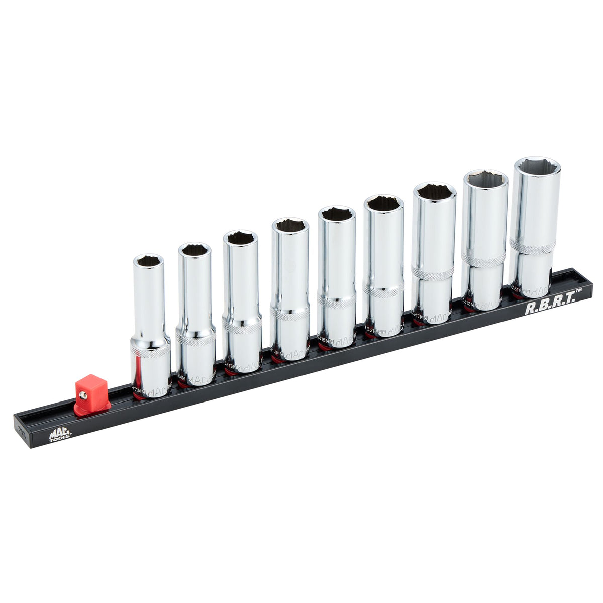 10-PC. 1/2" Drive Deep Metric R.B.R.T.™ Socket Set