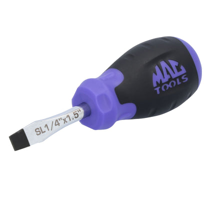 SL 1/4’’ x 1.5’’ Slotted Screwdriver - Purple