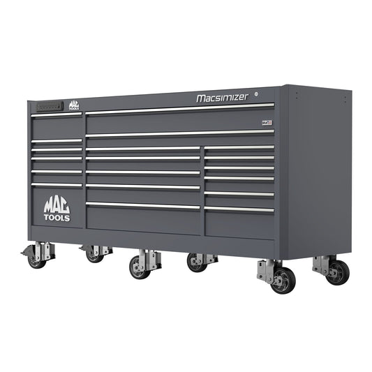 Macsimizer® 19-Drawer Workstation - Carbon Gray