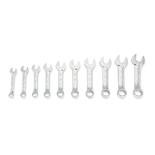 10-PC. Jeu de clés mixtes courtes Metric Knuckle Saver™ - 12-PT.