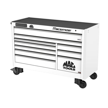 Macsimizer® Series 10-Drawer Workstation with PowerTech™ Drawer - Titanium White