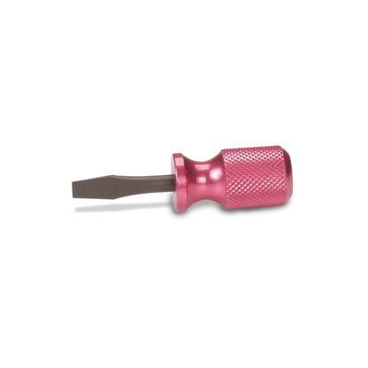 Knurled-Handle Terminal Tool Flat Blade 3/16" x 1"