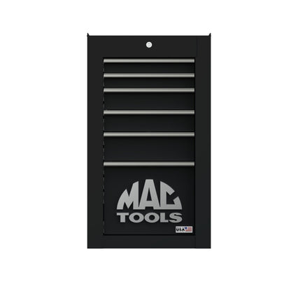 Tech™ Series 6-Drawer Side Cabinet with PowerTech™ Drawer - Flat Black