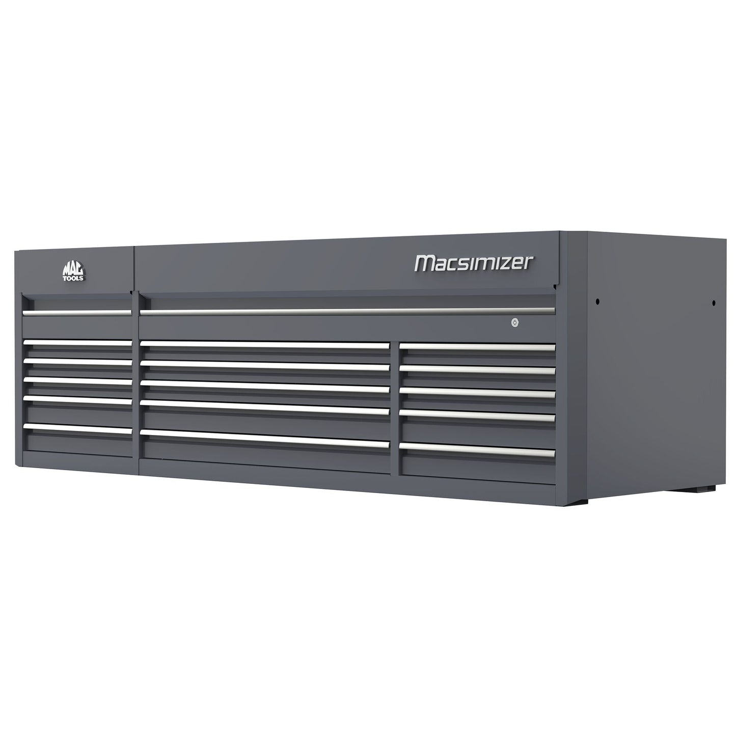 Macsimizer® 15-Drawer Top Chest - Carbon Gray