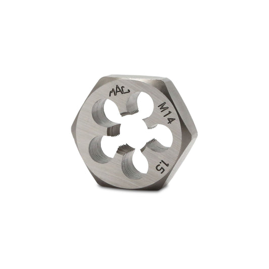 Metric Hexagonal Die M14-1.50 - 1-7/16" Shank