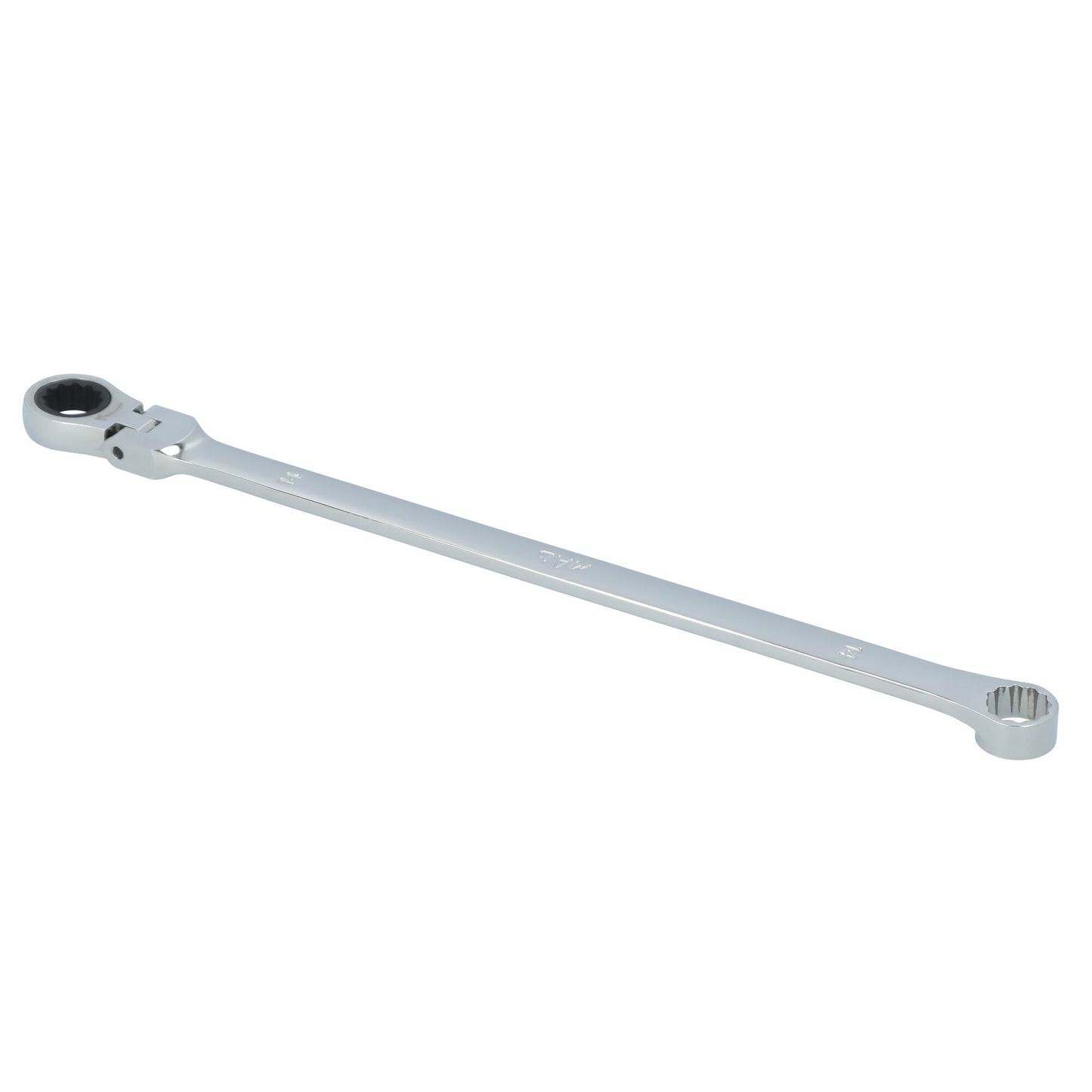 14mm XL Double Box Flex Head Ratcheting Wrench - 12 pt.