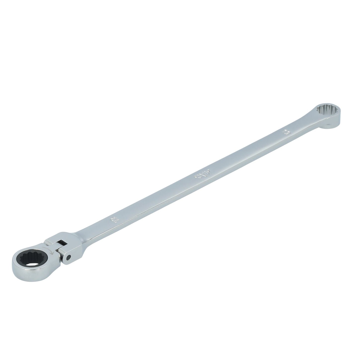 12mm XL Double Box Flex Head Ratcheting Wrench - 12 pt.