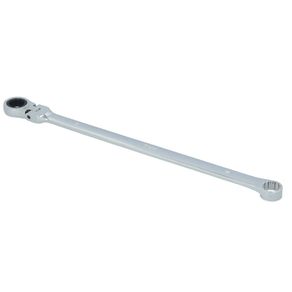 15mm XL Double Box Flex Head Ratcheting Wrench - 12 pt.