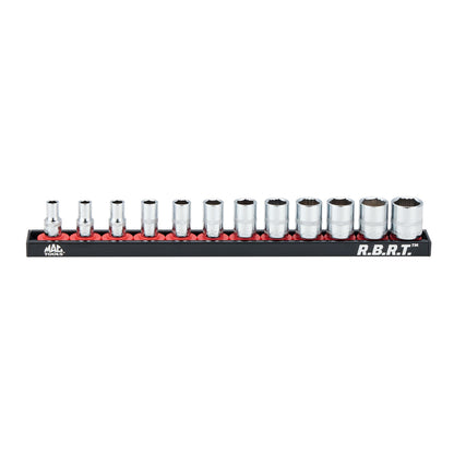 12-PC. 1/4" Drive Standard Metric R.B.R.T.™ Socket Set