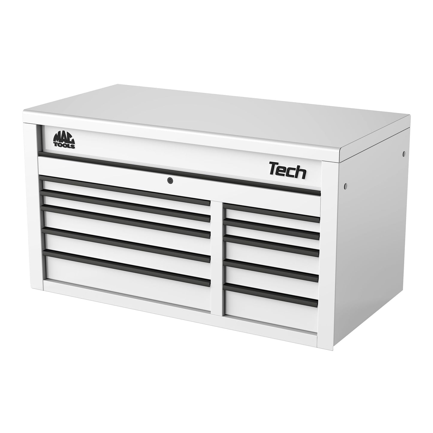 Tech™ Series 10-Drawer Top Chest - Titanium White