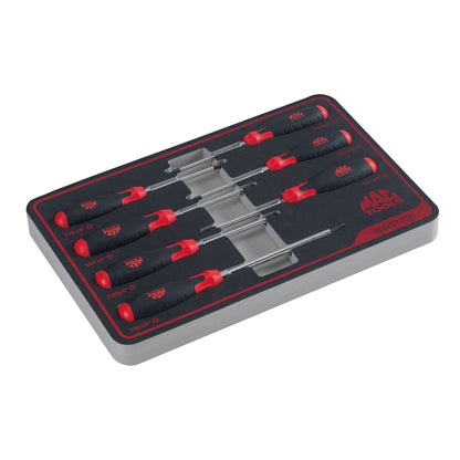 JEU DE 7 MOUSSES TORX® MAC ROUGE S/D