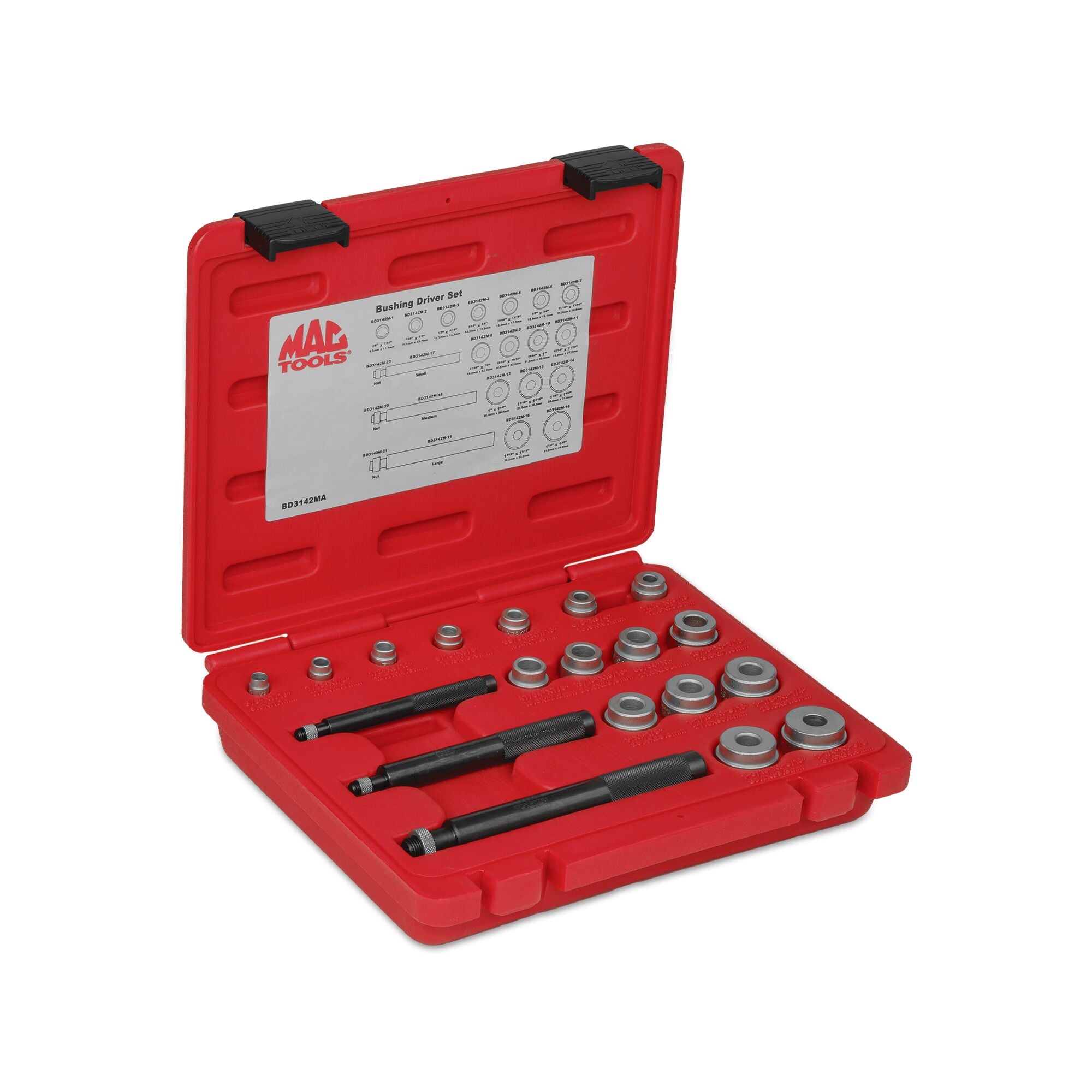 Bushing Remover and Insert Kit - 22-PC.