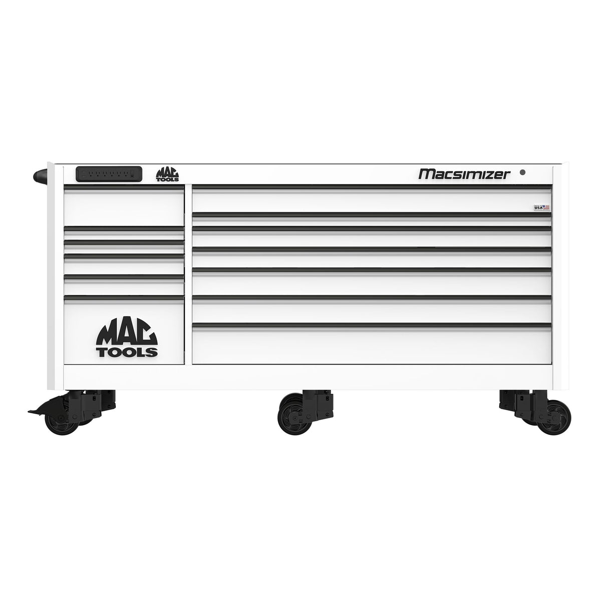 Macsimizer® 13-Drawer Workstation - Titanium White