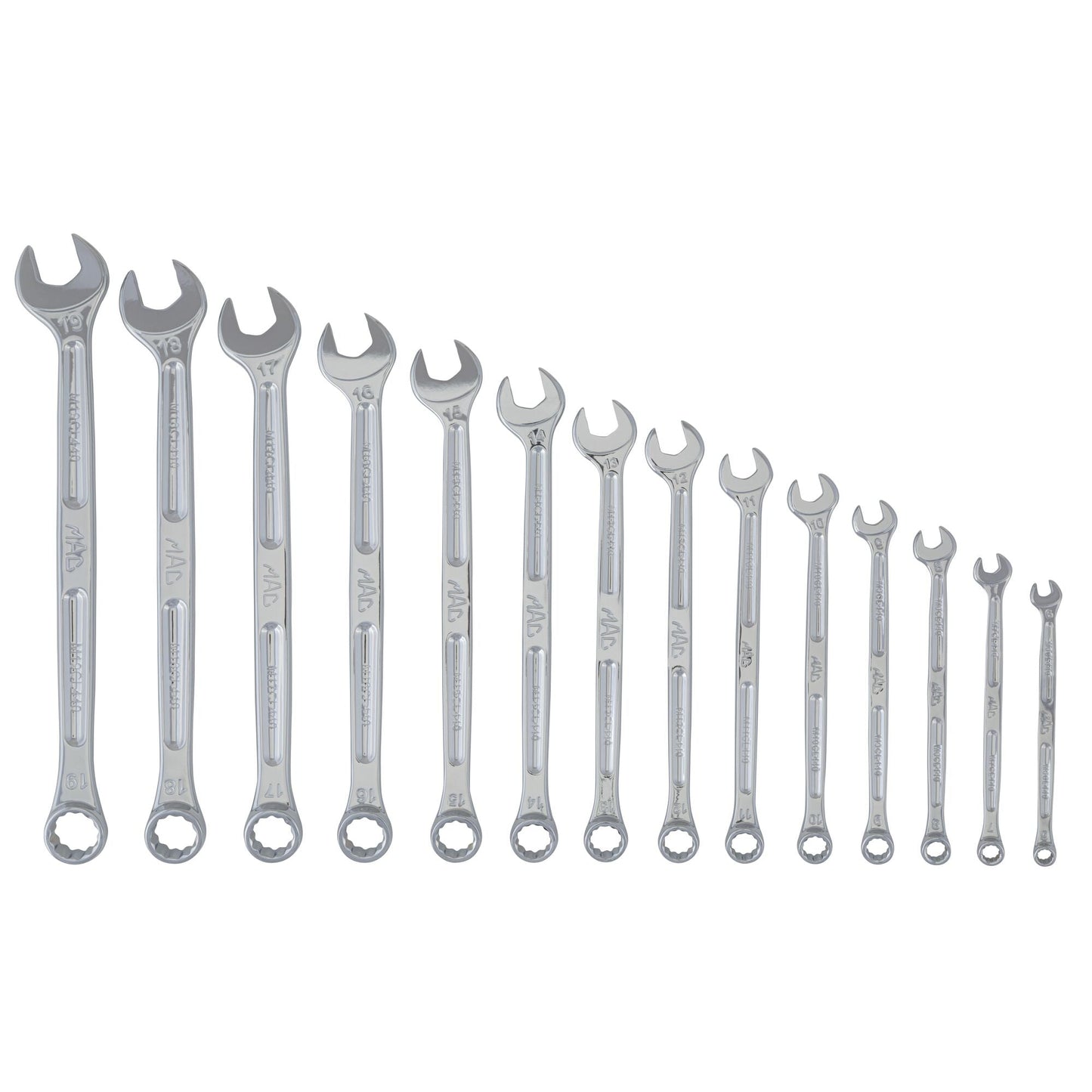 Wrench Set, Combination Metric - 14-PC. – 12-PT.