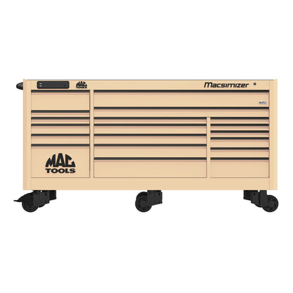 Macsimizer® 19-Drawer Workstation - Desert Tan