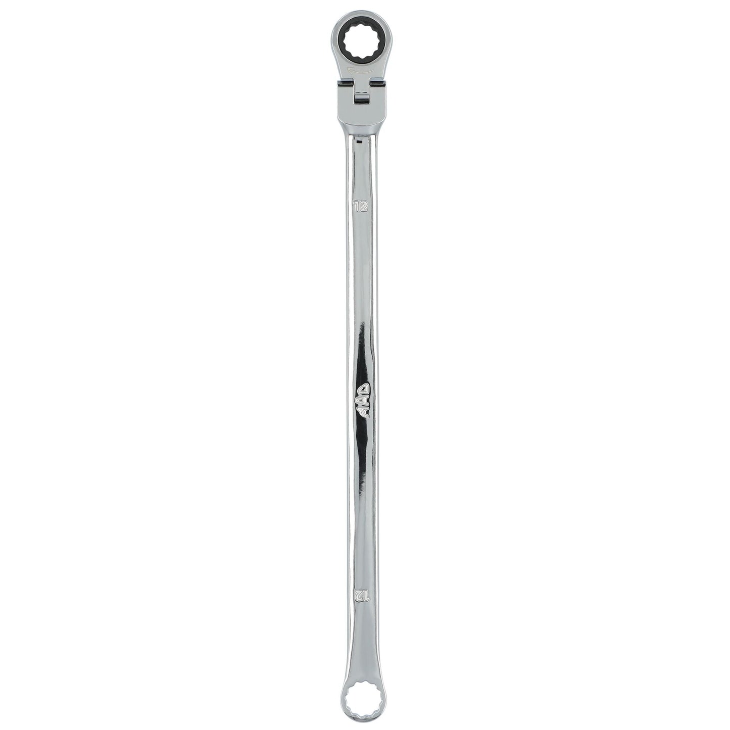 12mm XL Double Box Flex Head Ratcheting Wrench - 12 pt.