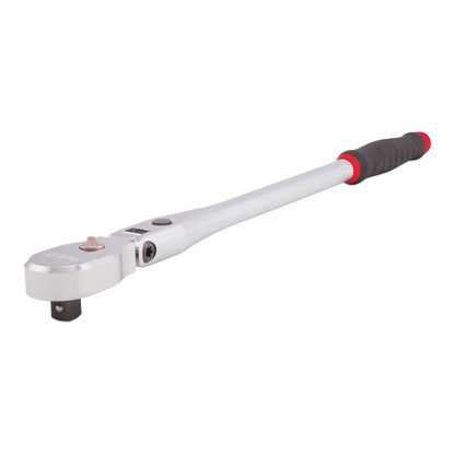 3/8" Drive Axis 90-Tooth Locking Flex-Head Comfort-Handle Ratchet - 18"
