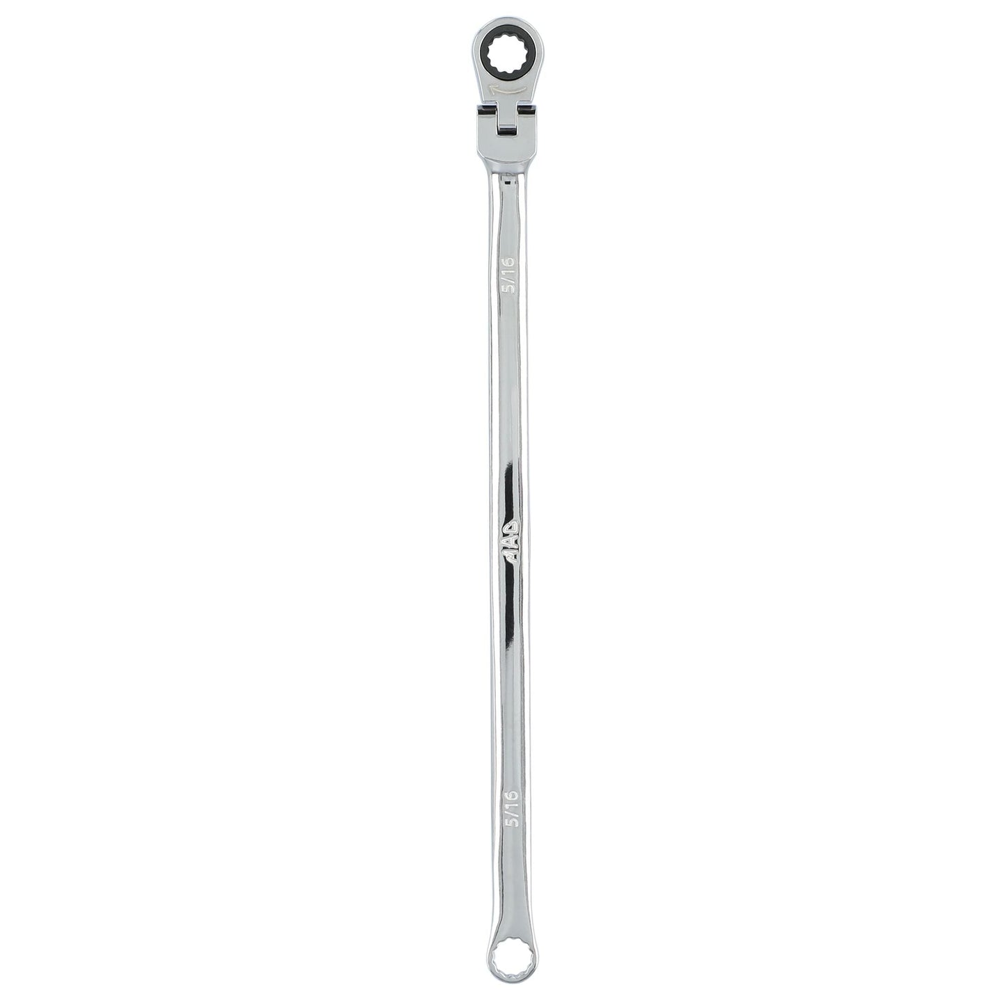 5/16" XL Double Box Flex Head Ratcheting Wrench - 12 pt.