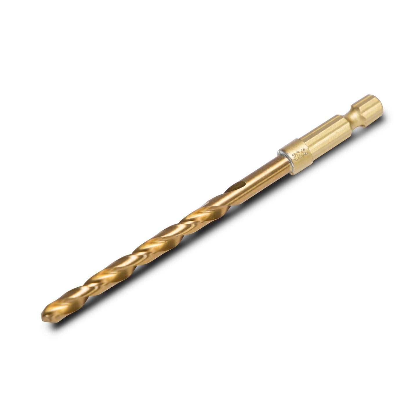 Titanium-Nitride Coated Quick-Disconnect Drill Bit