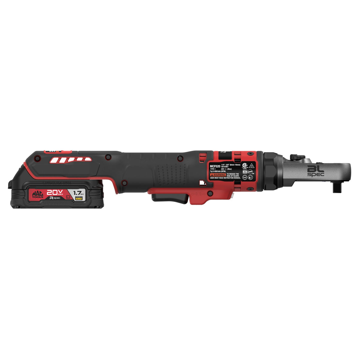 20V 1/4-3/8 SEALDHD RTCHT KIT