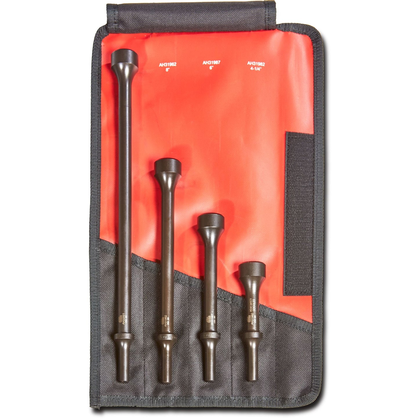4-PC. .401 Shank Hammer Head Bit Set