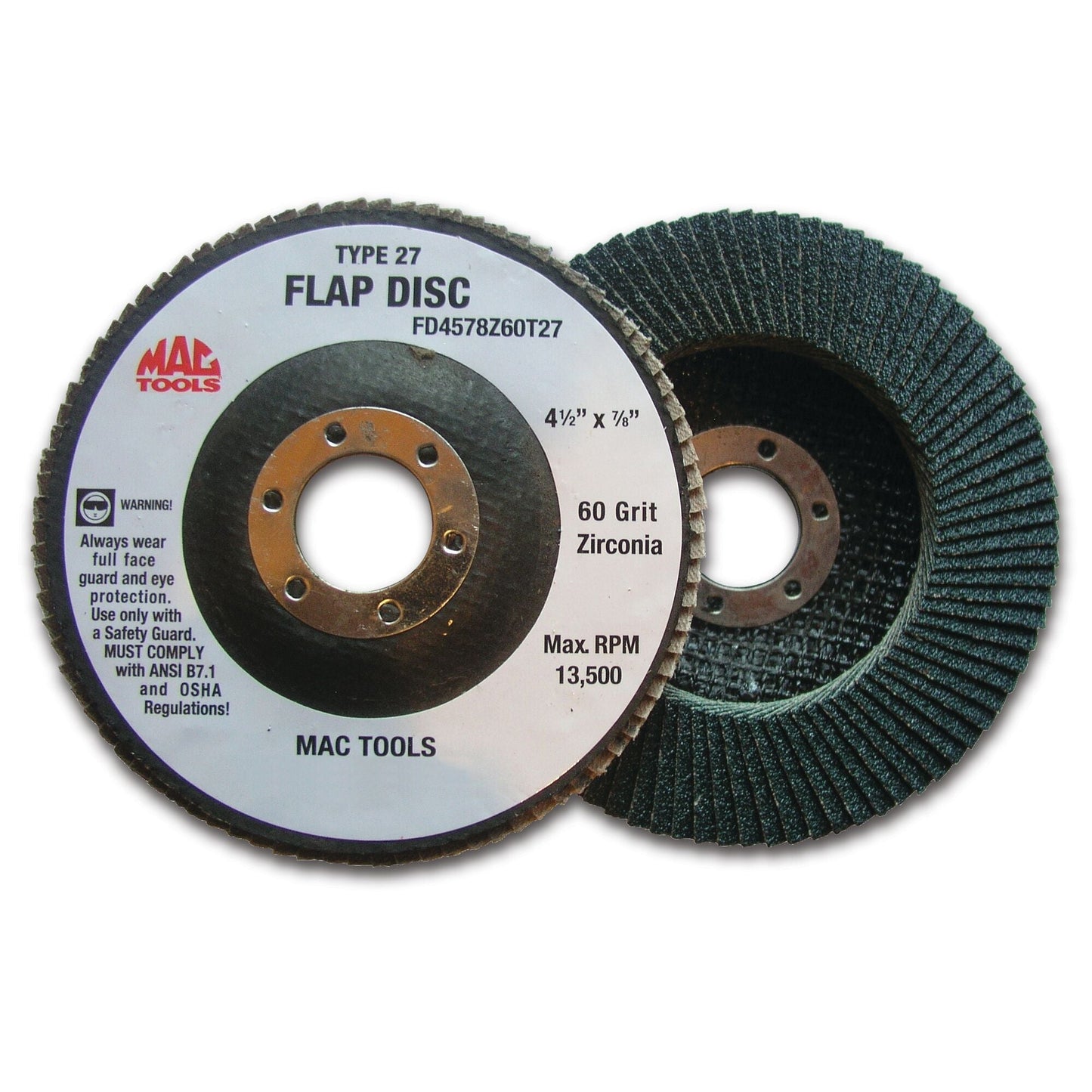 Type 27 Flap Disc 4-1/2"