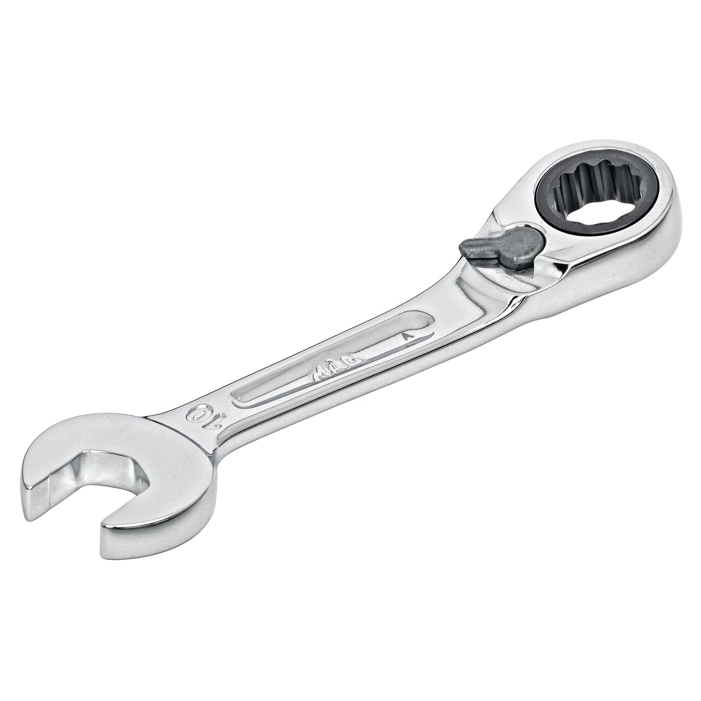 Stubby Reversible Ratcheting Wrench Set 10mm - 12-PT.
