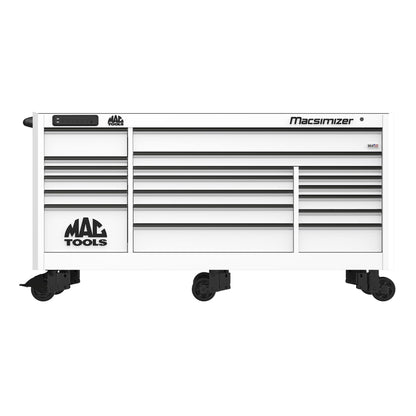 Macsimizer® 19-Drawer Workstation - Titanium White