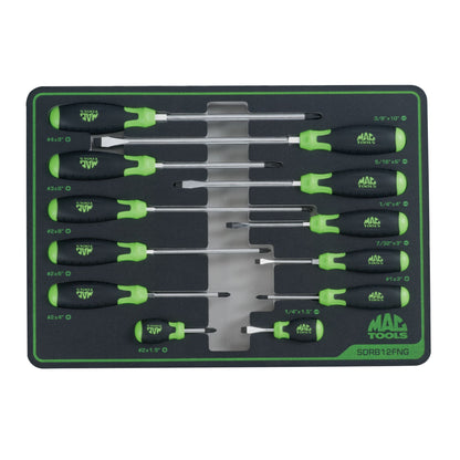 ENSEMBLE DE 12 MOUSSES S/D MAC VERT