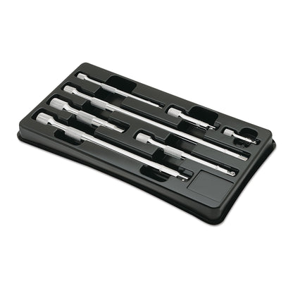 Extension, Knurled Set in Plastic Tray - 7-PC.