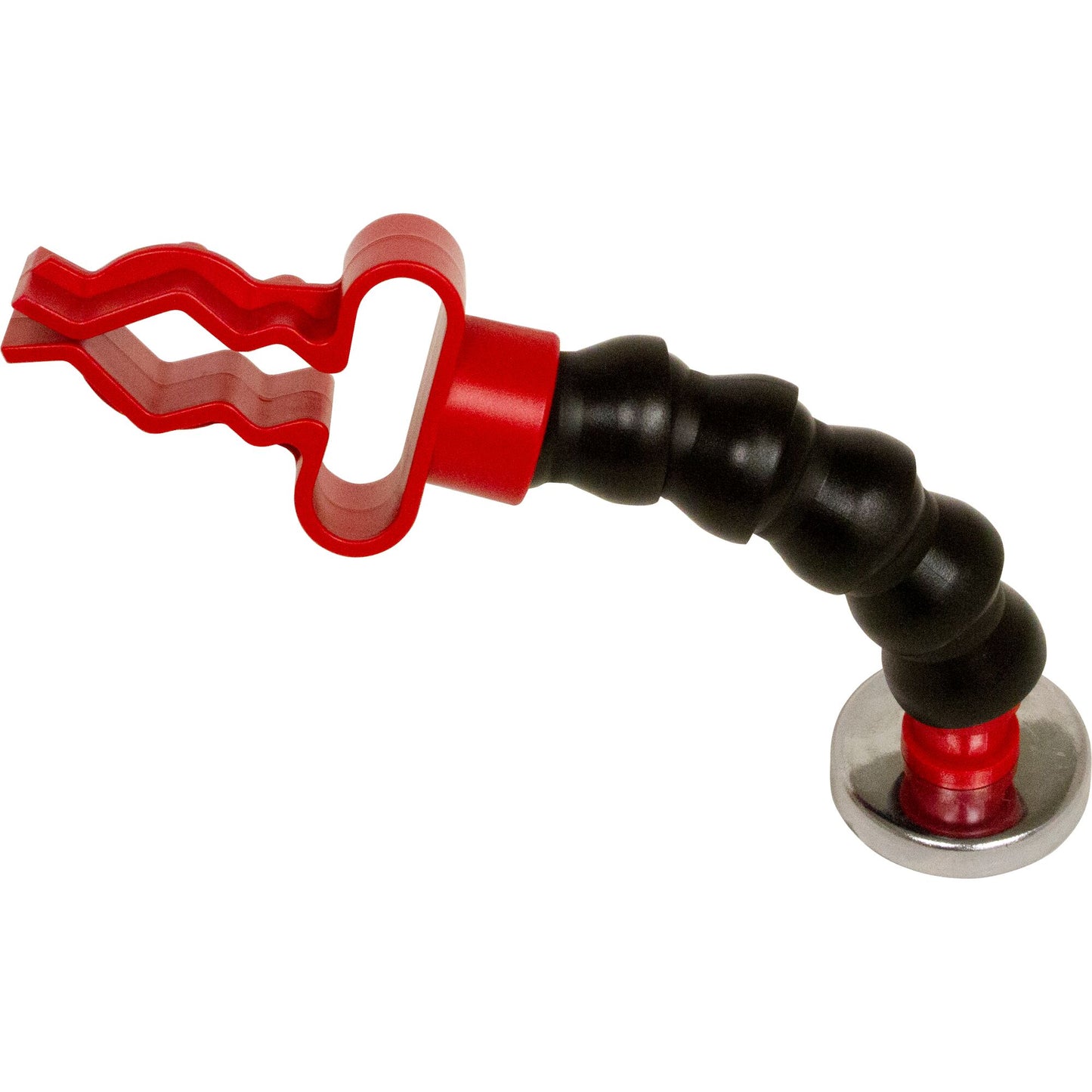 Support de lampe de poche flexible avec base magnétique