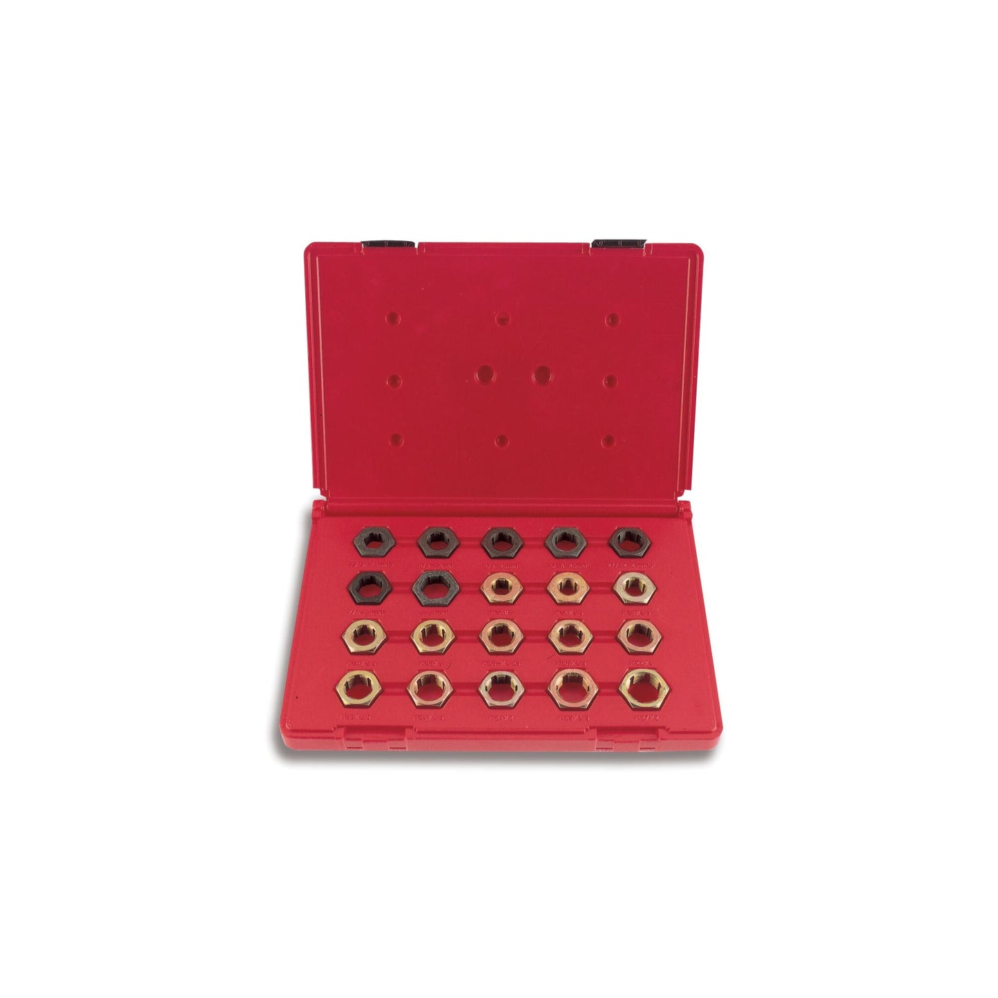 20-PC. Jeu de refiletage d'écrou de broche Master
