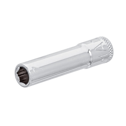 1/4" Drive Deep Non-Slip Socket 7mm - 6-PT.