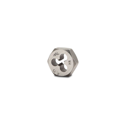 Metric Hexagonal Die M4-0.75 - 5/8" Shank
