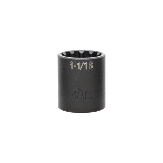1/2" Drive Spherical Impact Socket - 1-1/16"