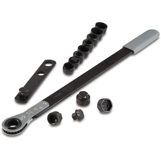 10-PC. Master Ratcheting Serpentine Belt Tool Set