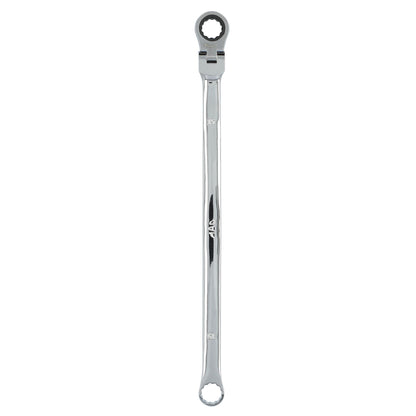 15mm XL Double Box Flex Head Ratcheting Wrench - 12 pt.