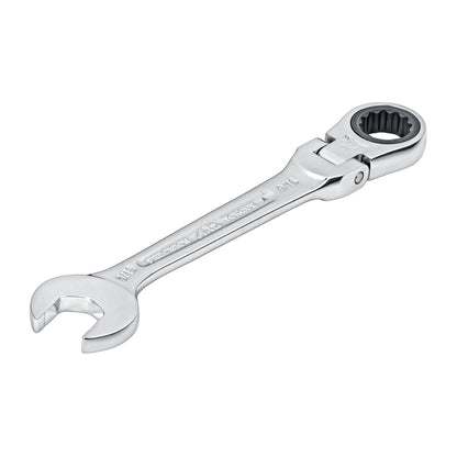 Flexible-Head Ratcheting Wrench 9/16" - 12-PT.