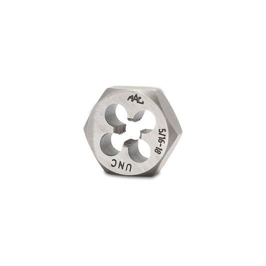 SAE Hexagonal Die 5/16"-18 NC - 1" Shank